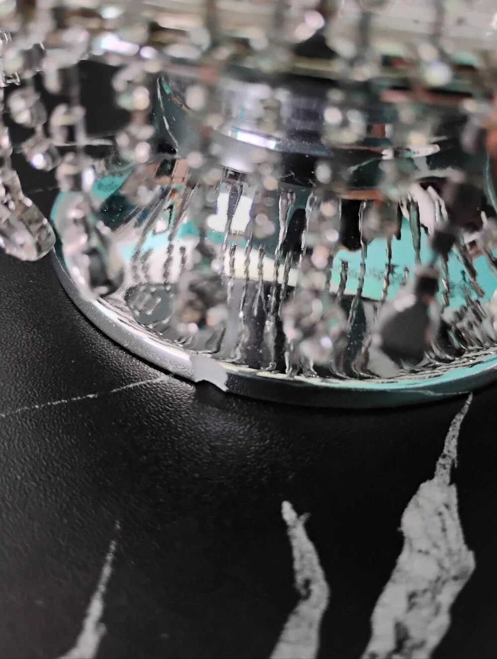 Bath & Body Works 3 Wick Rhinestone Dangling Candle Holder